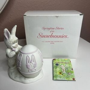 Snowbunnies 1996 I’ll Color the Easter Egg